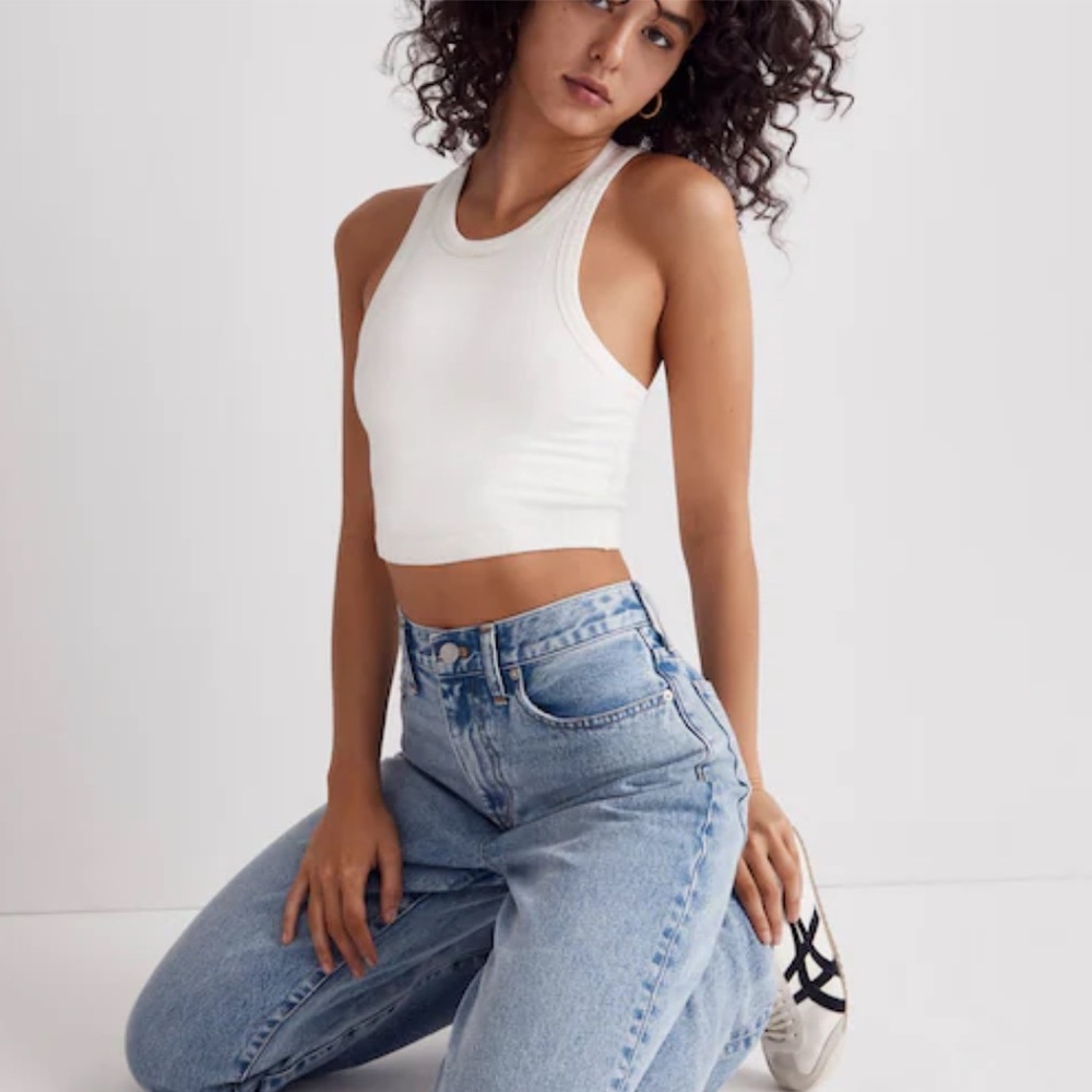 Madewell White Tank Top